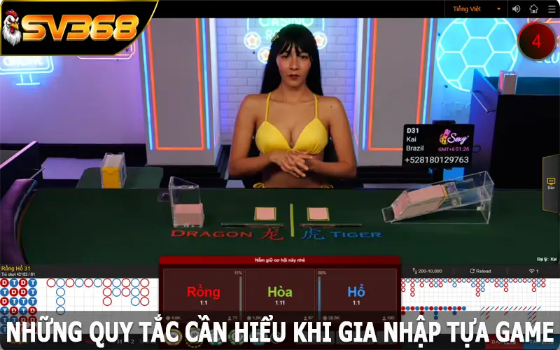 Những quy tắc cần hiểu khi gia nhập tựa game